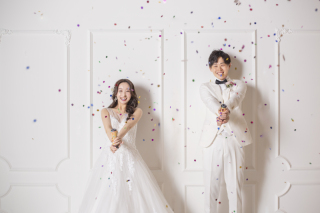 WHITE＆POP～可愛らしく上品なおふたりに～