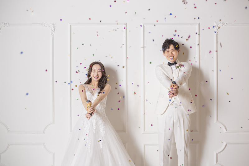 WHITE&POP~可愛らしく上品なおふたりに~