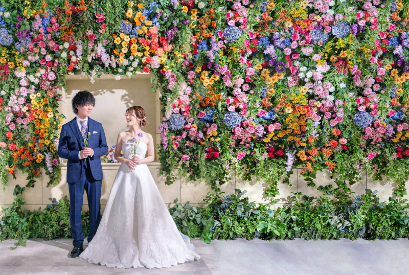 彩りの中で咲く、ふたりの笑顔