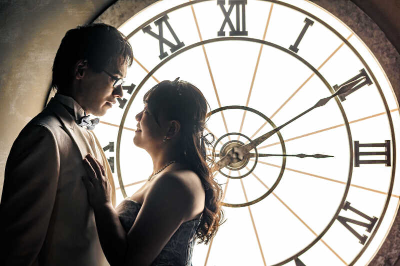 おふたりだけの時が、ここに流れる。