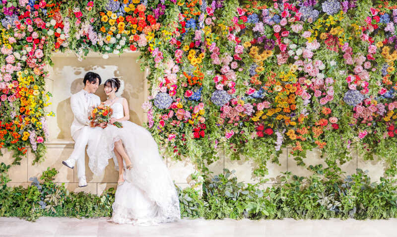 おふたりの距離が、ぴったりと重なる場所♥