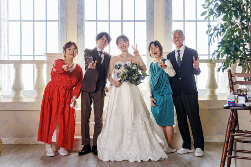 最幸のファミリーショット!