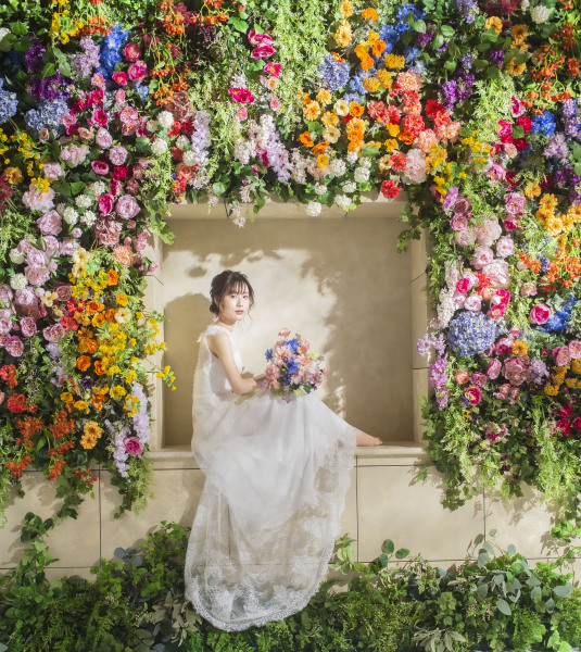 フラワーウォールでのソロ