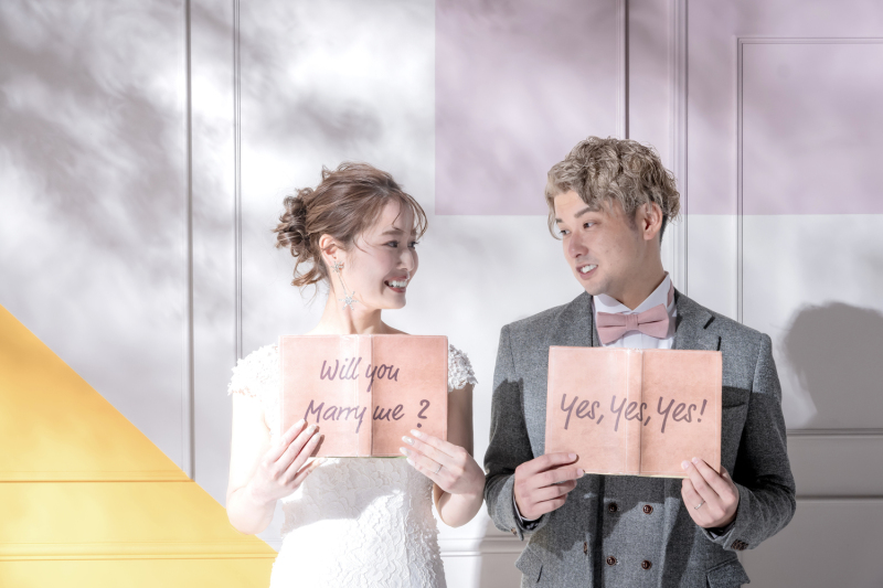 【ポップウォール】アイテムを使ったプロポーズ♡