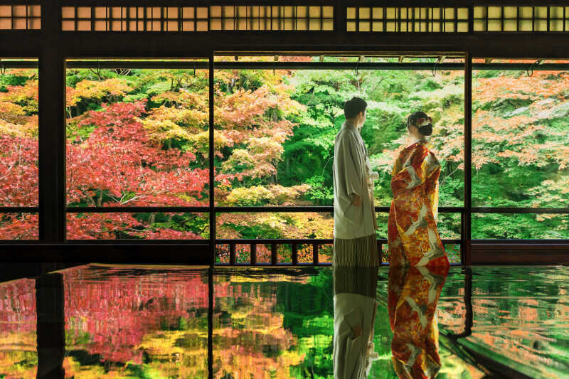 瑠璃光院へロケーションに…?!?!