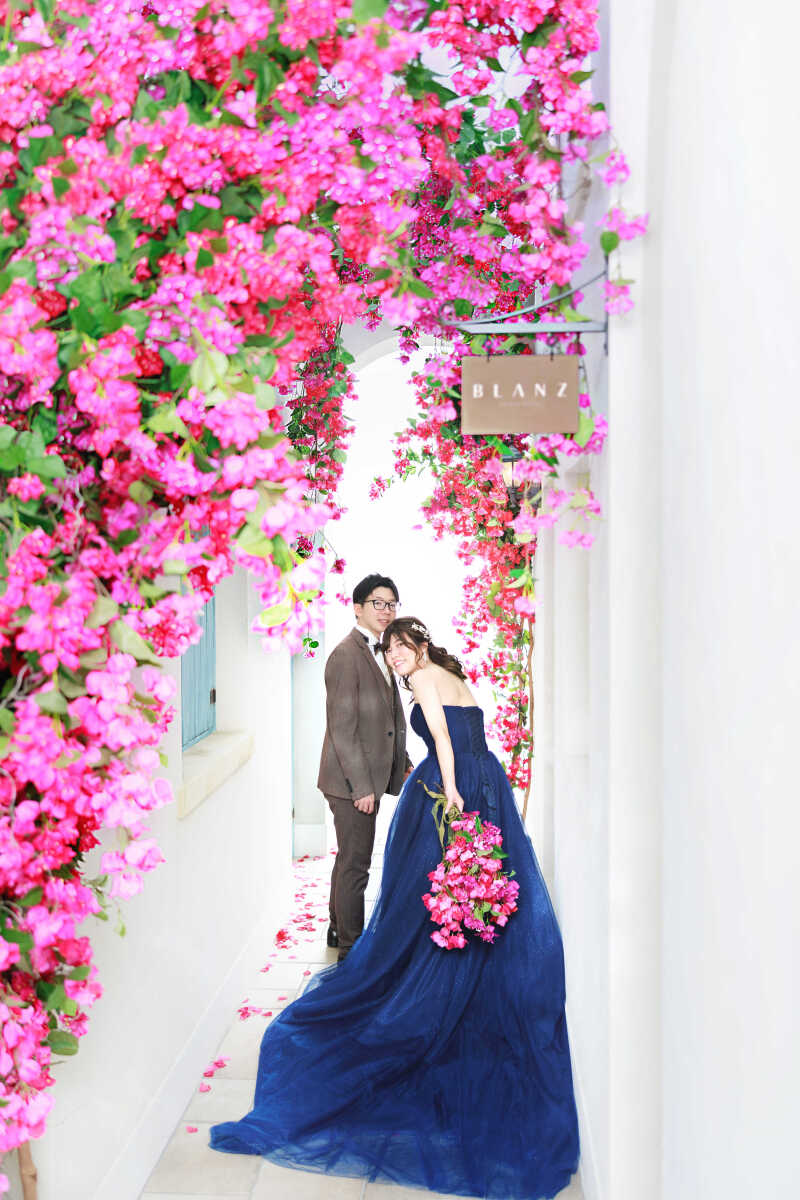 手を繋いで振り返って…♪