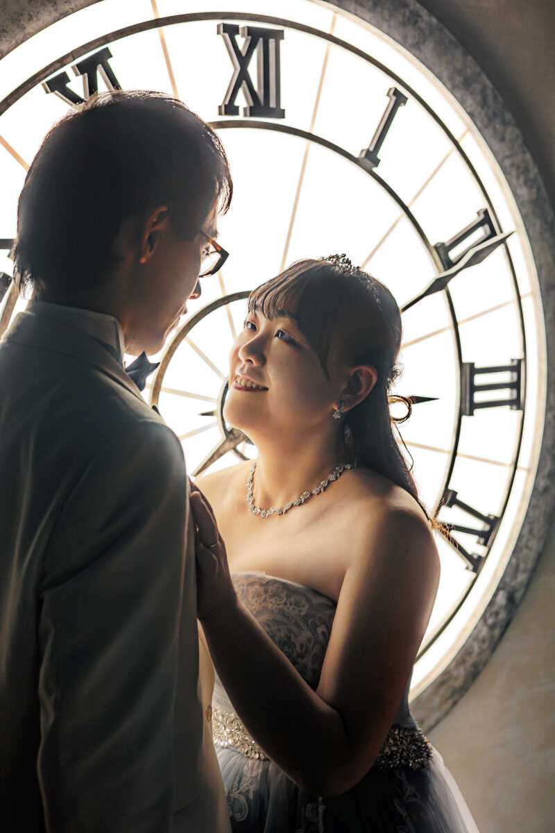 見つめ合うだけで、すべてが伝わる。