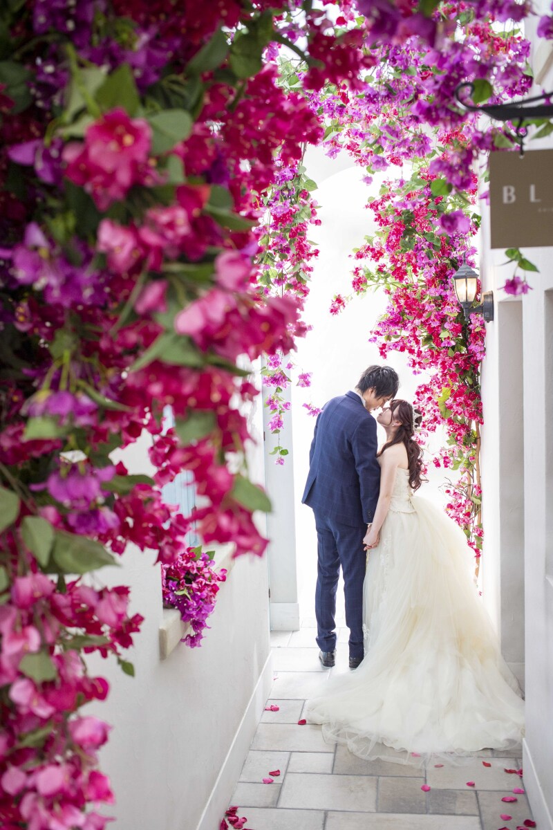 欧州のブーゲンビリアストリートを歩くように…