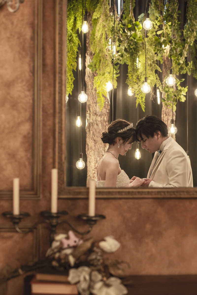 ミラー×フォレストランプで幻想的フォト