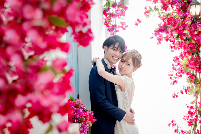 海外のフラワーロード貸切りで撮影するように♪