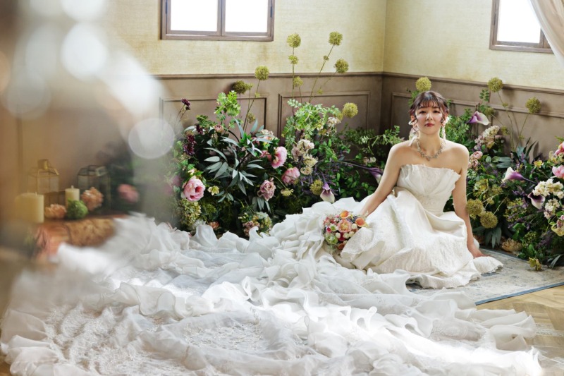 最後はカメラ目線で