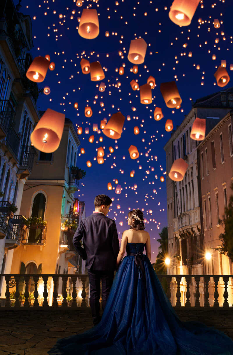 【ランタン】幻想的ショット