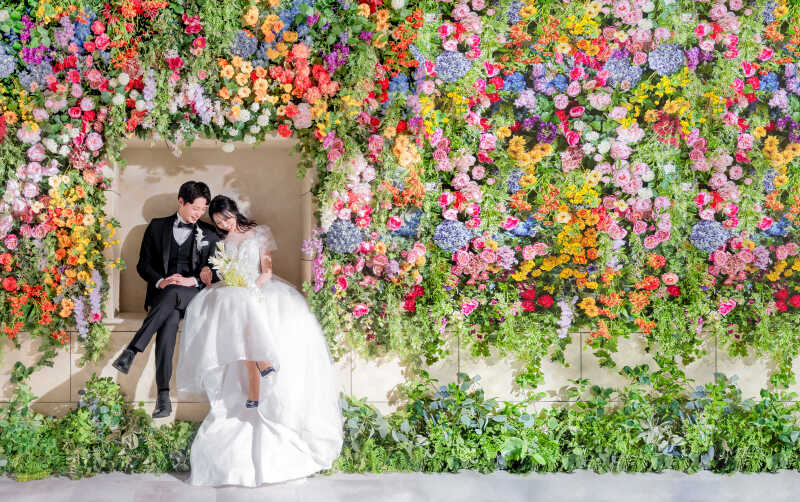 頭をコツンと寄せて♡