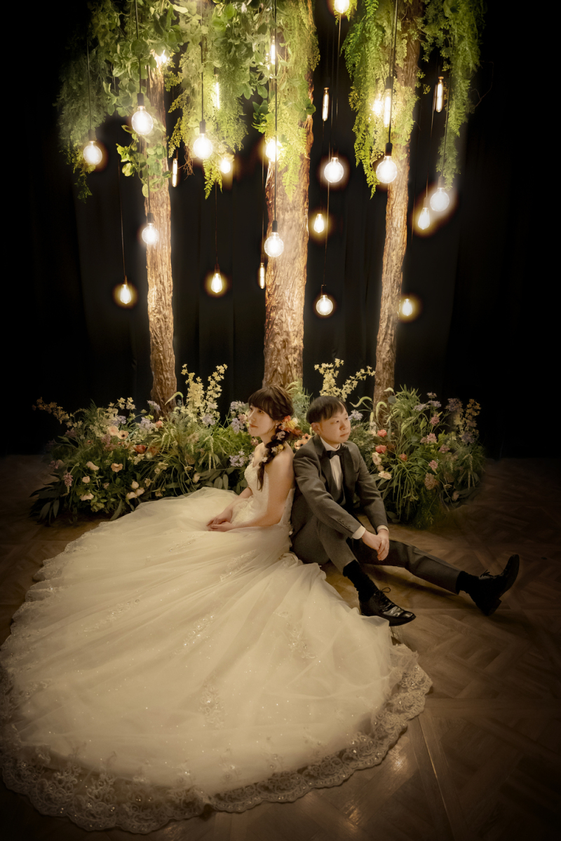 美しいドレストレーンを活かして…