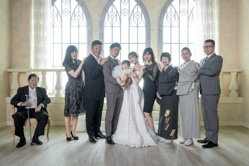 大切なご家族と幸せなメモリアルフォトウェディング♪