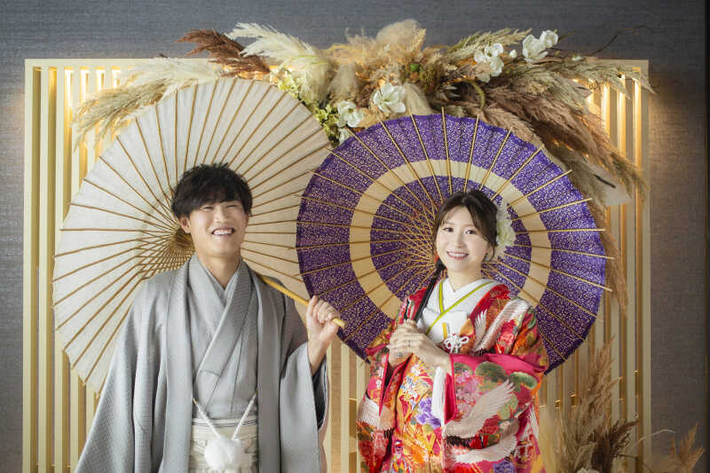 【和装・洋装2着 計3着|5シーン】ハッピーマタニティフォトウェディング♪