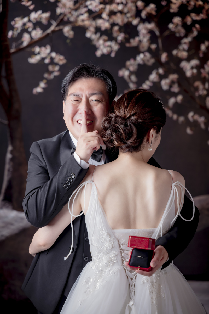 新婦様には内緒♪サプライズの瞬間