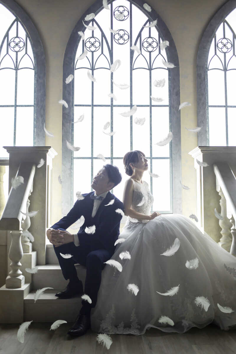 幸運が舞い込むフェザーシャワーショット☆