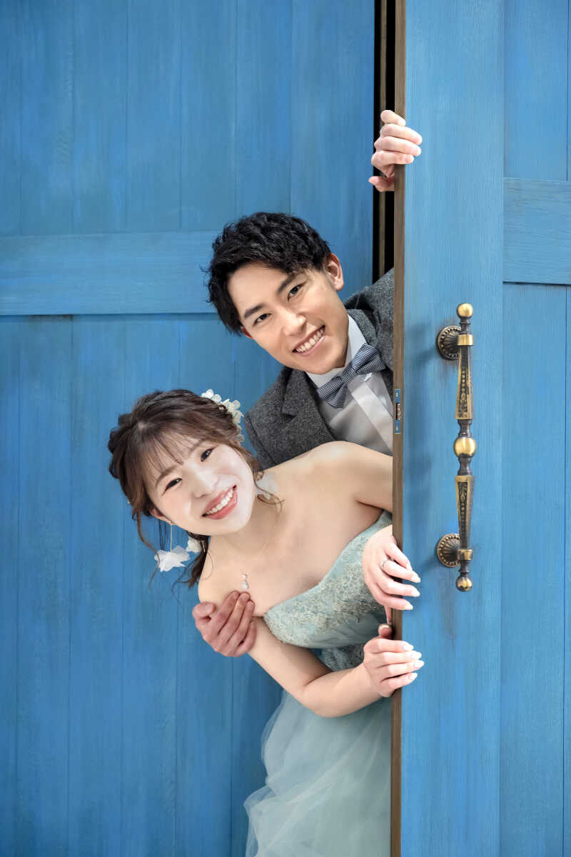 とってもキュートなひょっこりショット