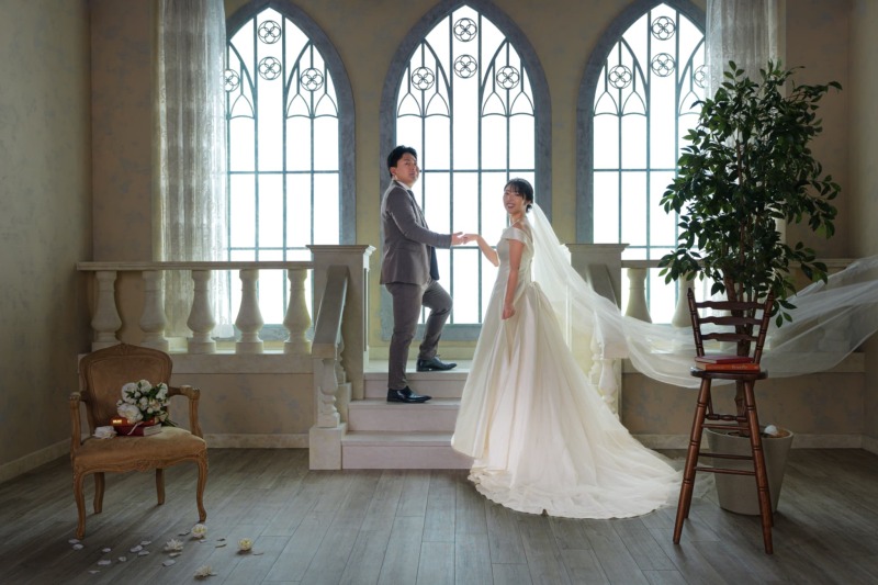 まずはチャペルからスタート