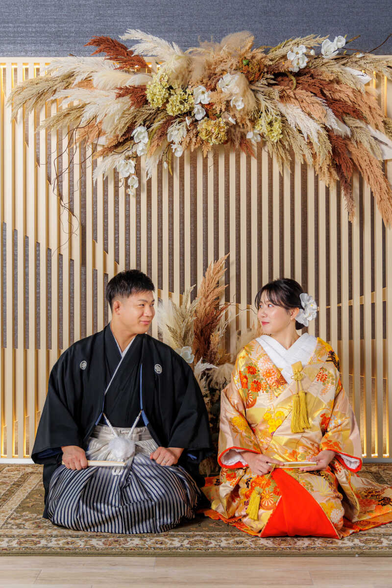 和装で描く新たな門出