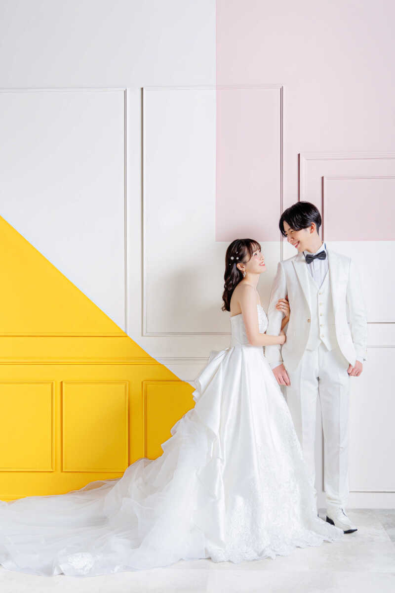 そっと寄り添う新婦様に…♥