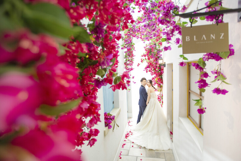 ハイアングル「振り返りショット」