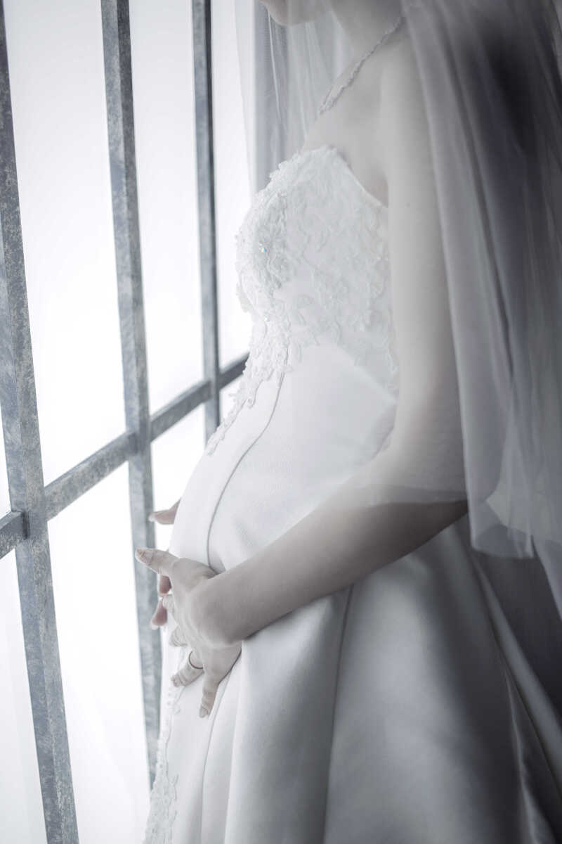 【チャペル】ご新婦様ソロショット