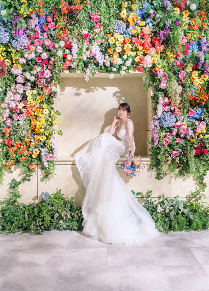 上品に咲くフォトシーン