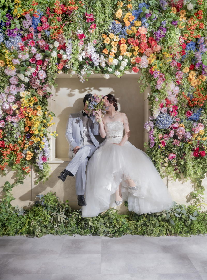 花の中で、ふたりの秘密の時間