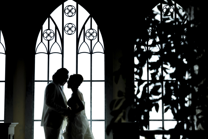 チャペルの元で