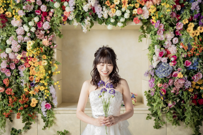 花に願いを込めて