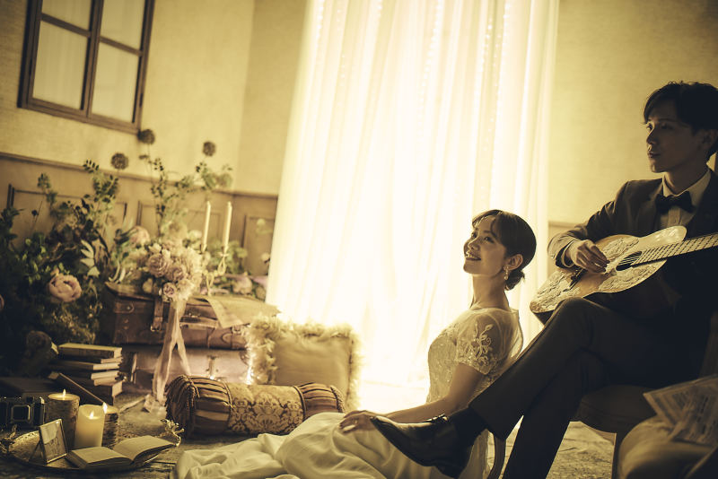 自由なスタジオだから撮りたい雰囲気を作れる♪