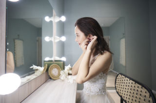 新婦様ヘアメイクチェンジ