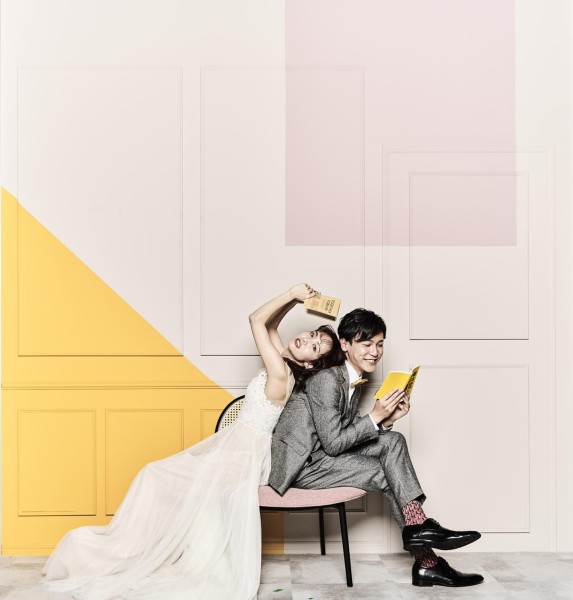 スタジオ内の小物が使い放題でオリジナル感を演出!