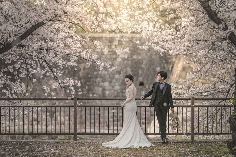 スタジオだけではなくロケーション撮影も得意としています。ふたりの特別な場所で特別な思い出も形にします。