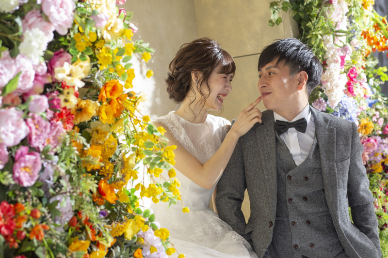 自然な笑顔を押さえます!