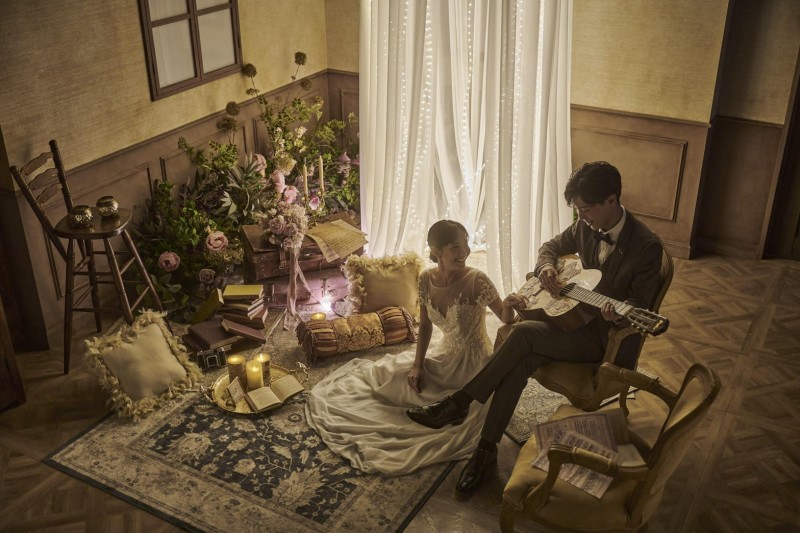 【30ページアルバム+9シーン撮影】洋装3着スタジオ撮影プラン✷衣装選び放題!