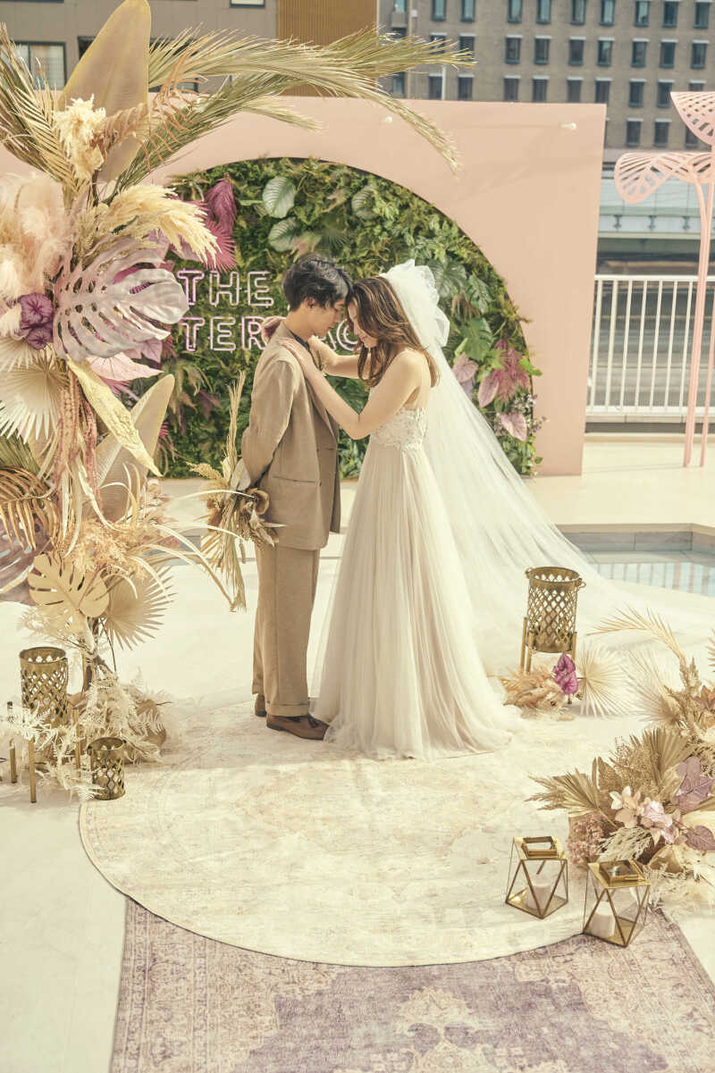 【挙式プラン】大切な人とルーフトップテラスで叶える…心温まる人前式を✨