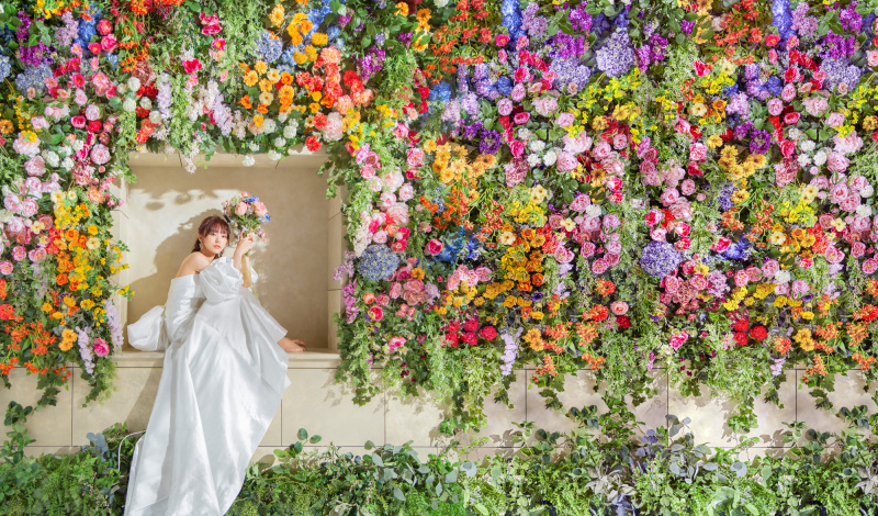 【ソロウェディング】レタッチ編集制作+データ付き✨洋装スタジオプラン✷衣装選び放題 / 完全貸し切り