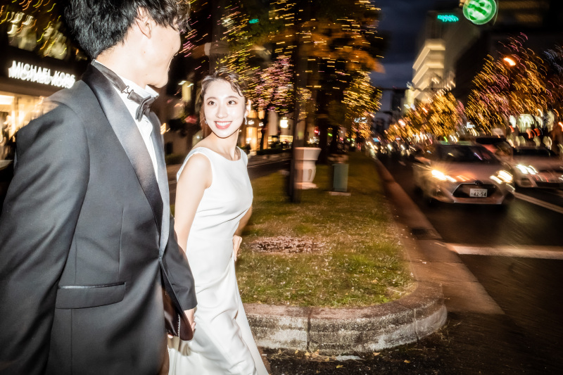 【Winter campaign | 1月末撮影までの限定|洋装2着スタ+ロケ】暖かいスタジオも冬のイルミネーションも楽しめる✨