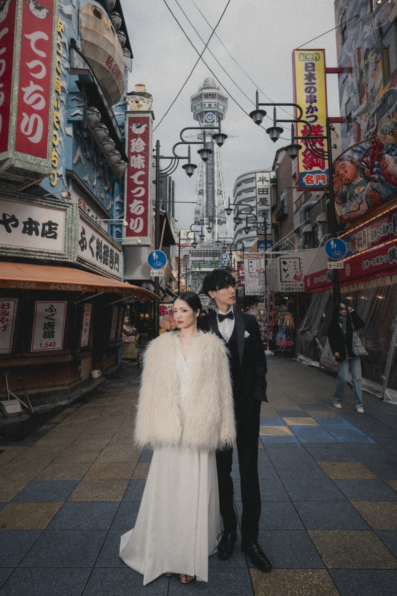 イマーシブ・ストリートフォト<イマーシブフォト2カット付き✨ロケ撮影+ドレス1着|全100カット撮影>