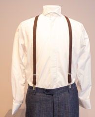 サスペンダー／ブラウン