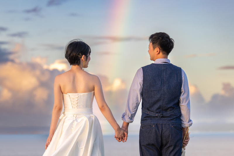 虹まで見えた素敵な一日