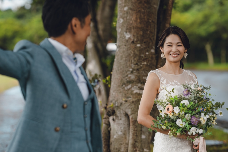 表情もリラックスして