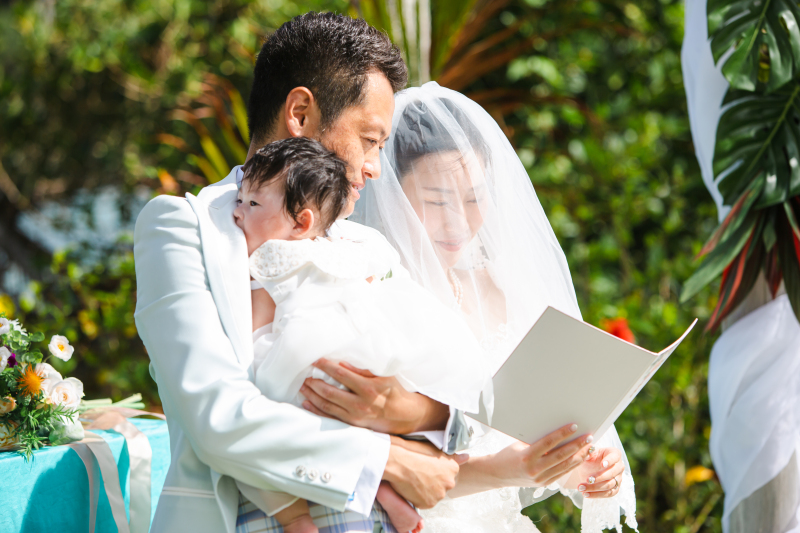 お二人らしく、そしてリゾートウエディングらしく