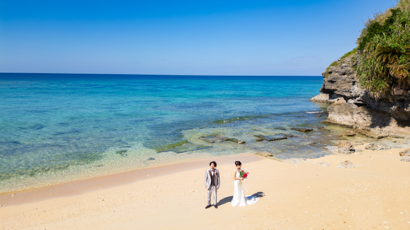 凪の海岸は透明度もすごかった