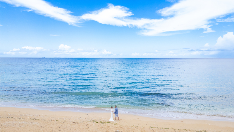 スコールもすっかり通り過ぎて