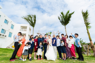 感動のガーデン挙式