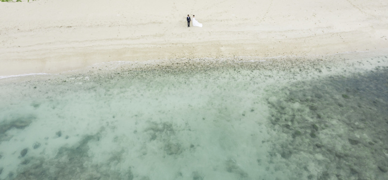 あの時はお二人、水着でしたね!